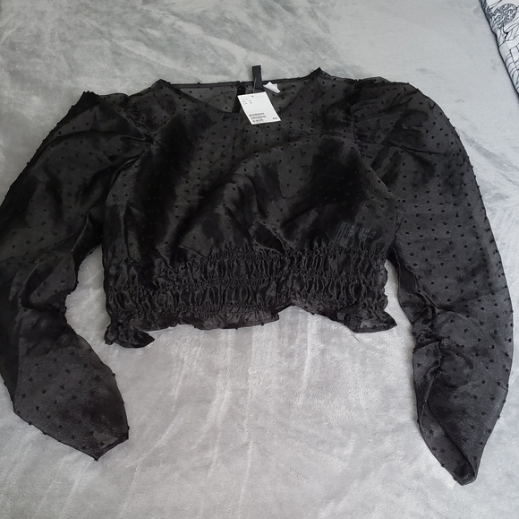 Crop top mesh - Picture 2 of 3